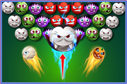 Spooky Bubble Shooter 2 - Play Spooky Bubble Shooter 2 on Kevin Games