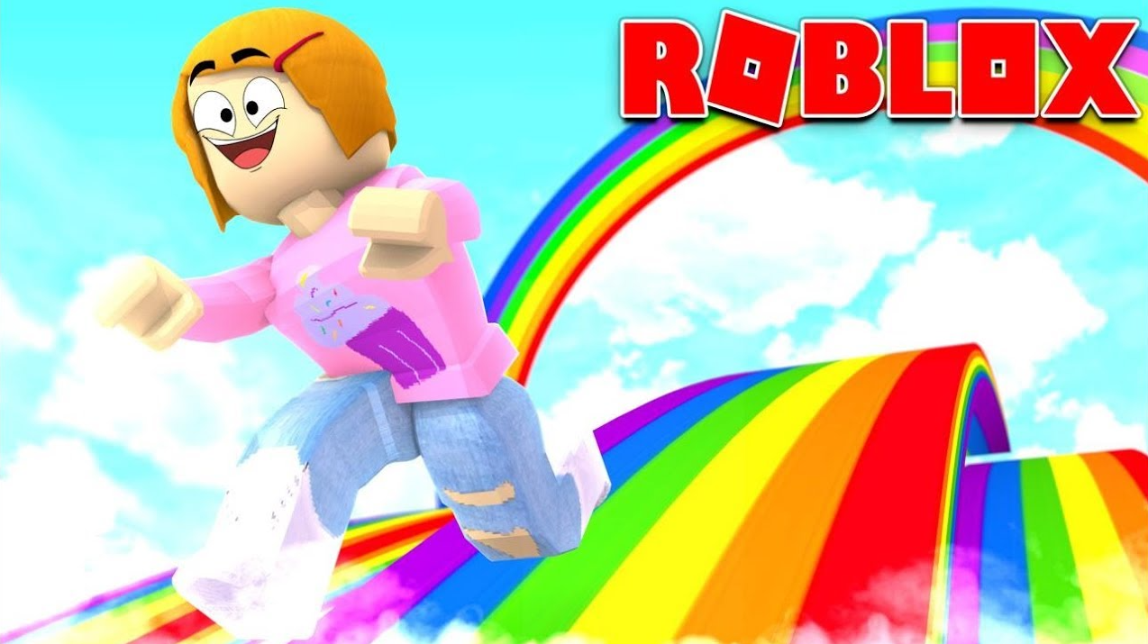 A player overcoming obstacles in a fun roblox obstacle course