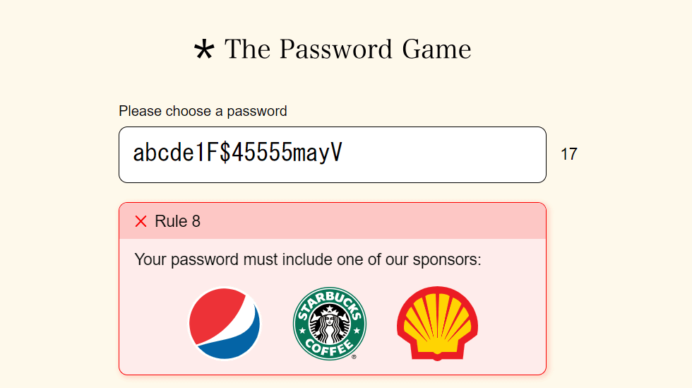 Password Game on the App Store